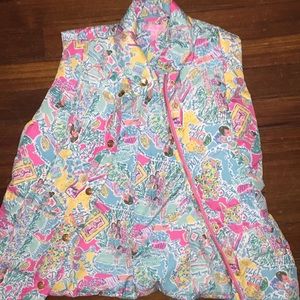 Lilly Pulitzer vest